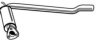 WALKER 22208 Front Silencer